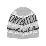 WORLDWIDE WAFFLE BEANIE [HEATHER GREY]