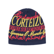 WORLDWIDE WAFFLE BEANIE [NAVY]