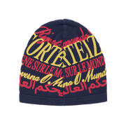 WORLDWIDE WAFFLE BEANIE [NAVY]