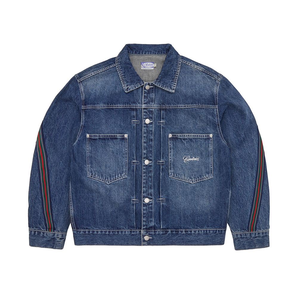 SAVOY DENIM JACKET [CHALK WASH]