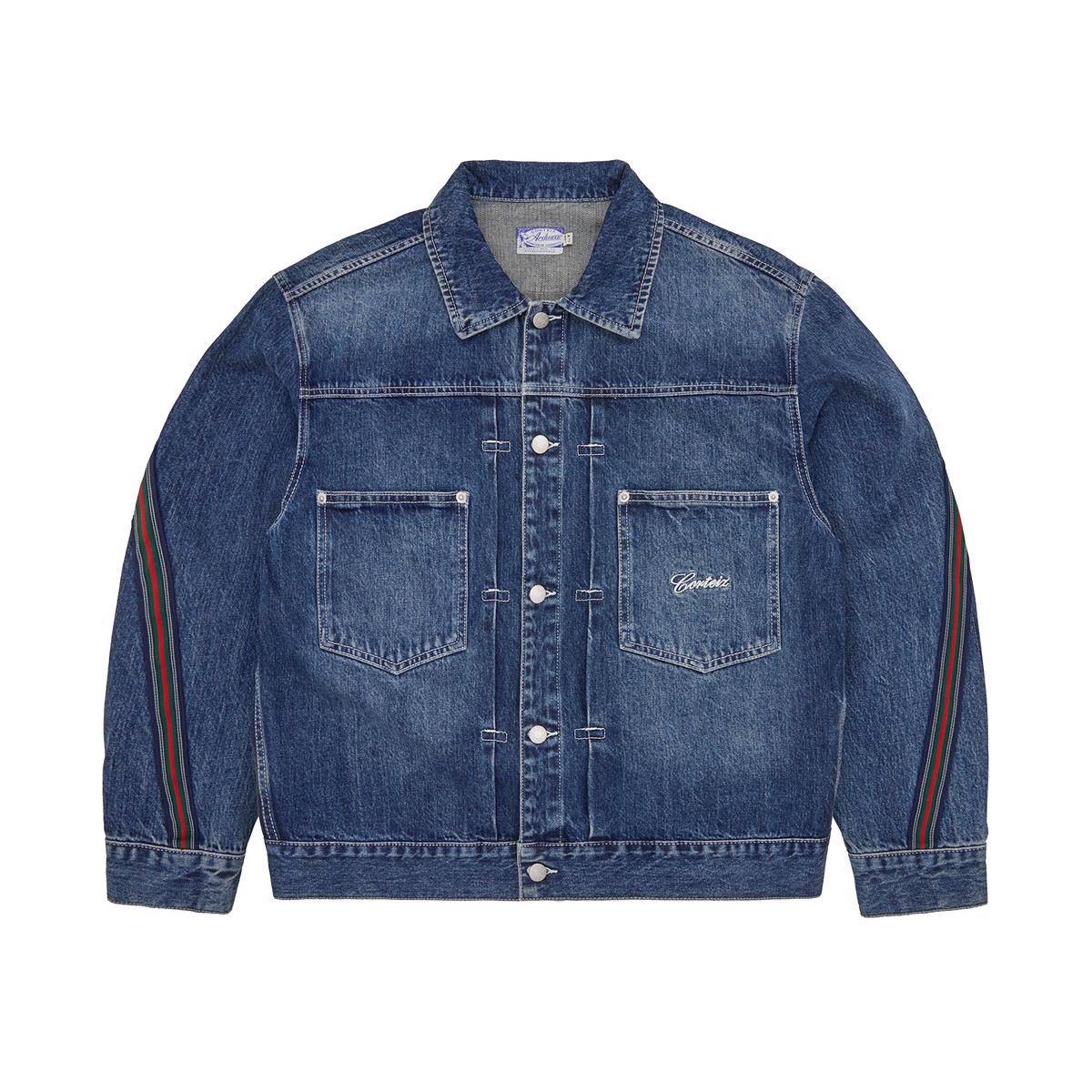 SAVOY DENIM JACKET [CHALK WASH]