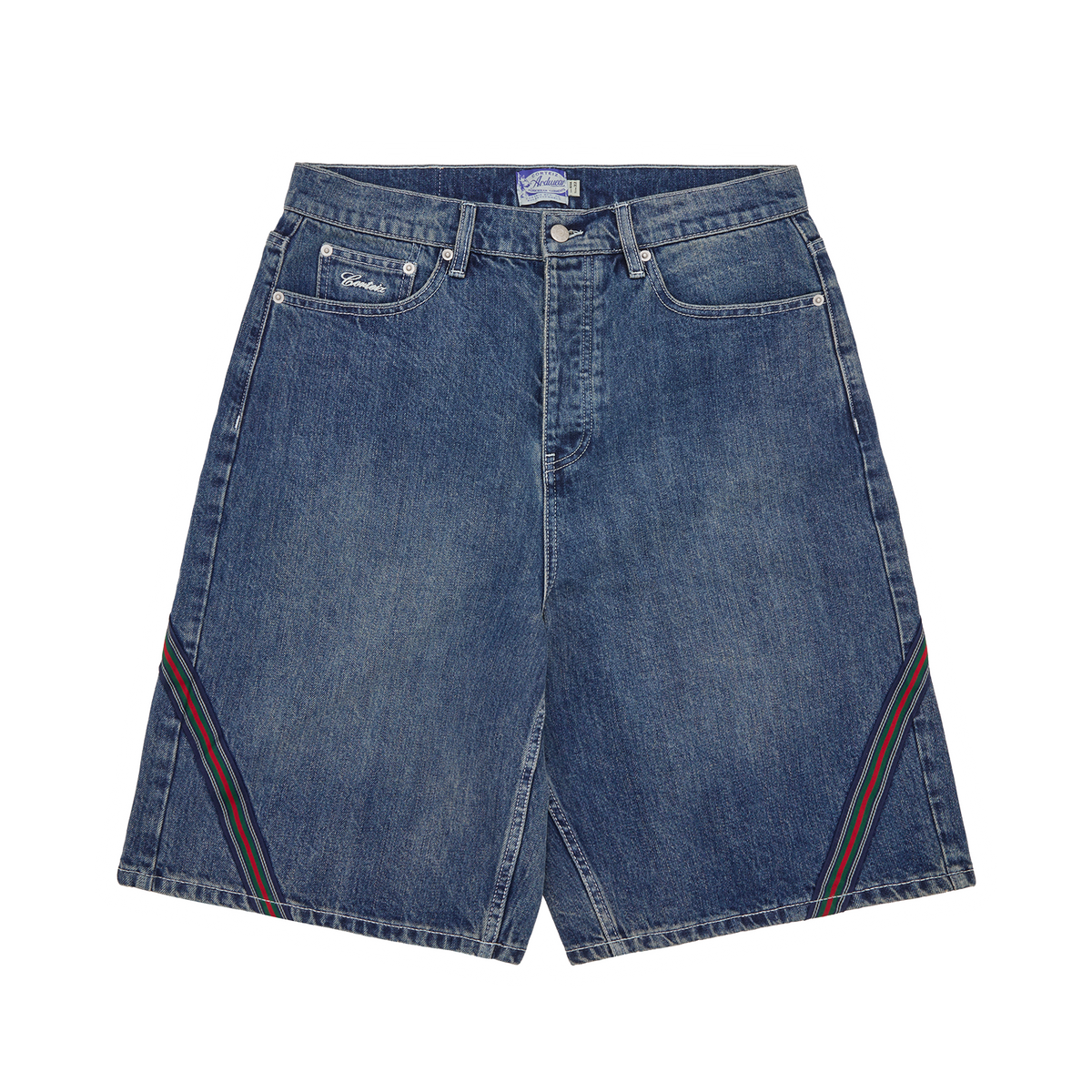 SAVOY DENIM SHORT [CHALK WASH]