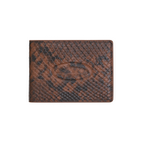 ISLAND LEATHER CARD HOLDER [BROWN SNAKE]