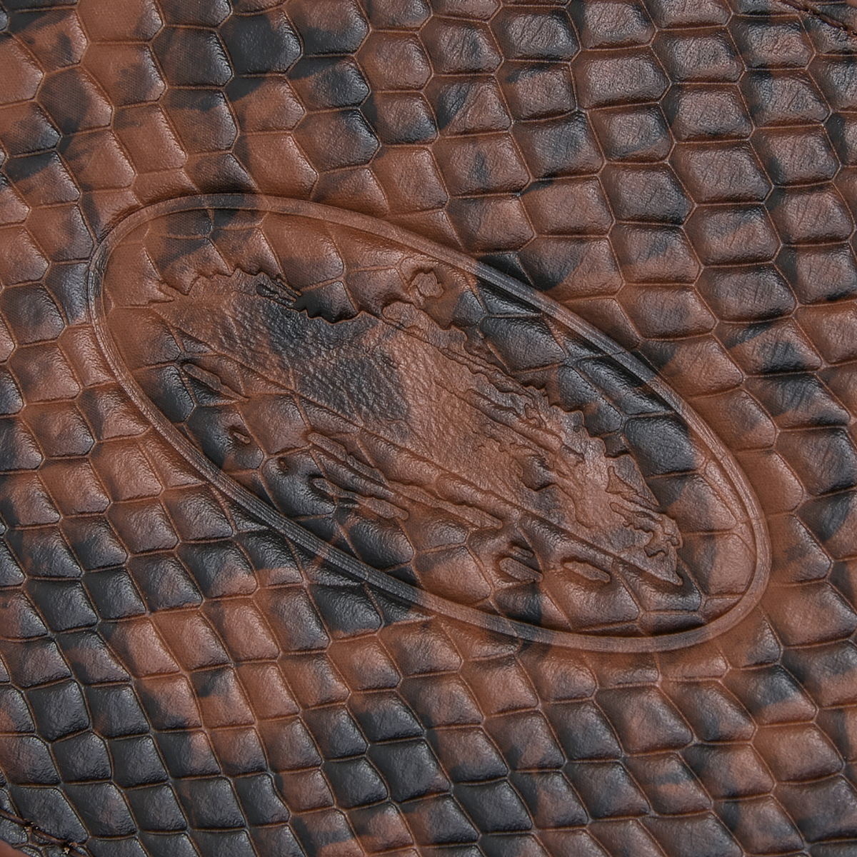 ISLAND LEATHER CARD HOLDER [BROWN SNAKE]