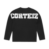 STAR RAGLAN WAFFLE THERMAL [BLACK]