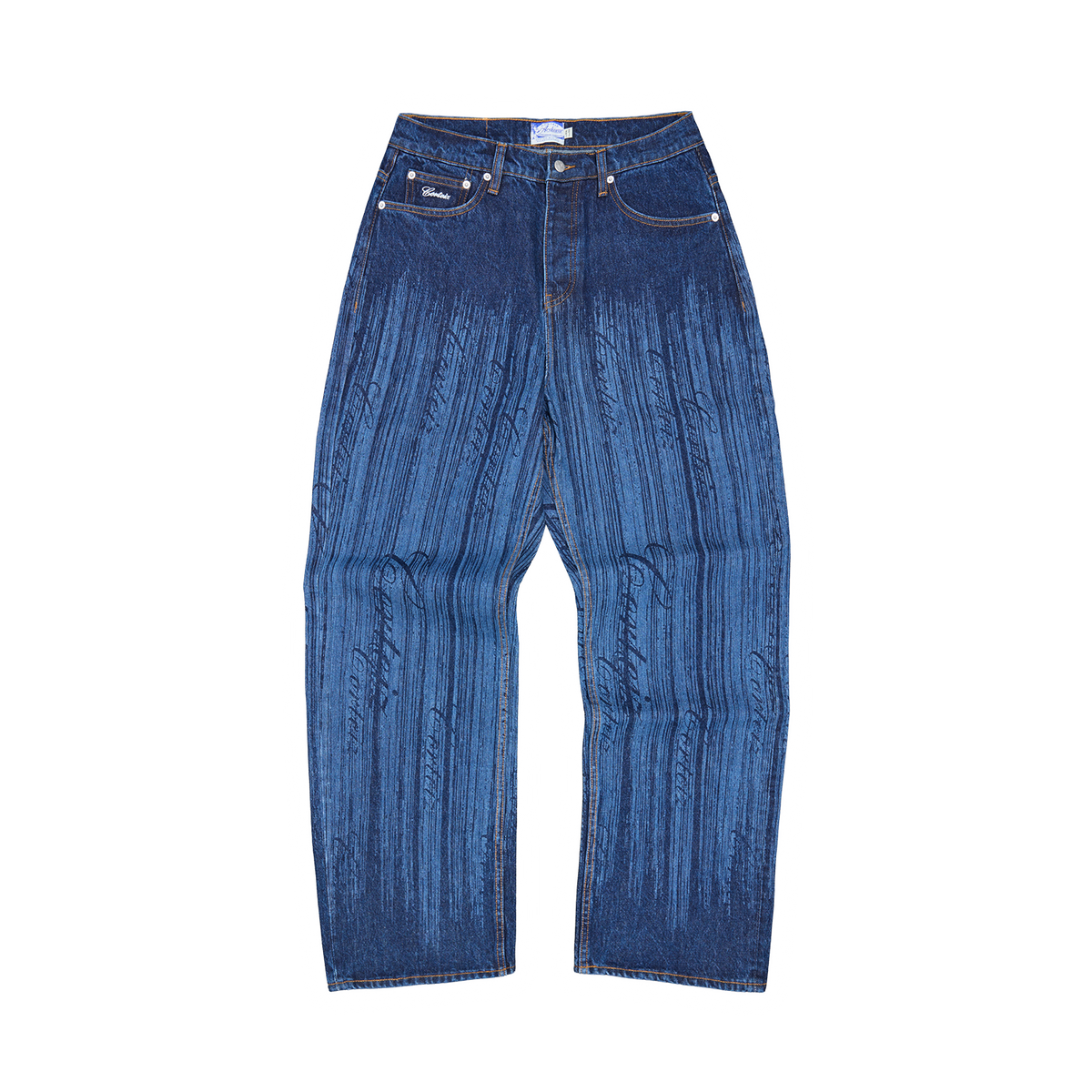 STRIKE BAGGY JEANS [DARK WASH]