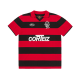 STRIPED KNIT JERSEY [RED]
