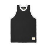 VICE MESH KNIT VEST [BLACK]