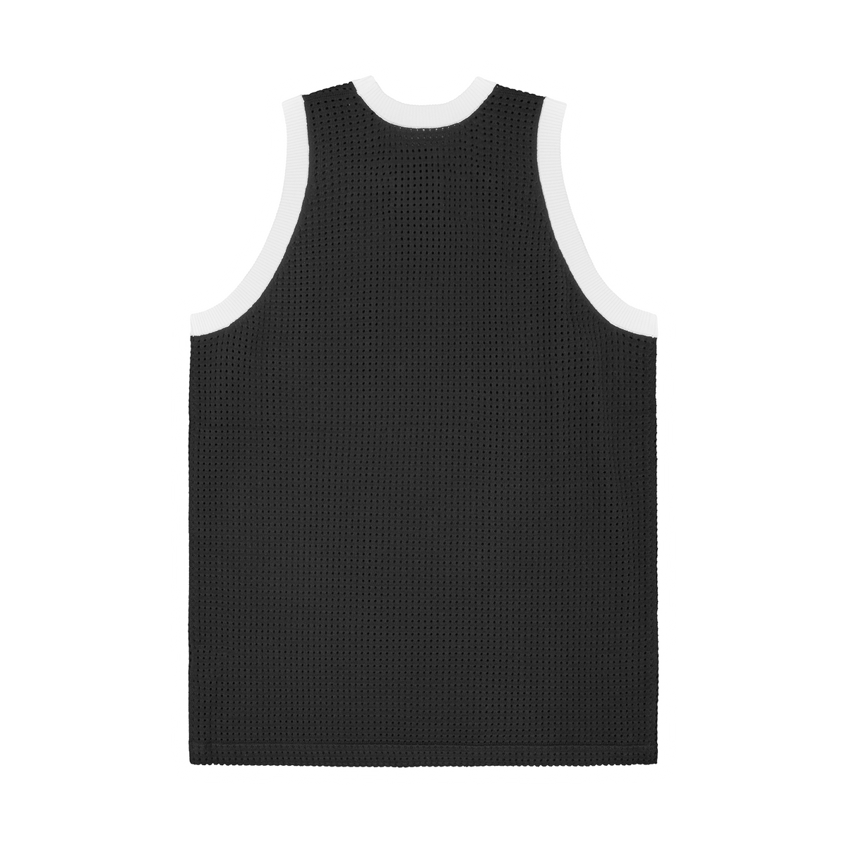 VICE MESH KNIT VEST [BLACK]
