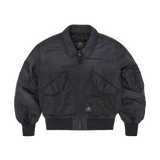 ALCATRAZ BOMBER JACKET [VINTAGE BLACK]