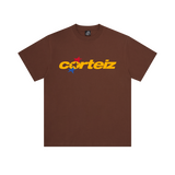 STARS TEE [BROWN]