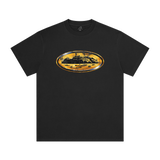 CORRODED ISLAND TEE [BLACK]