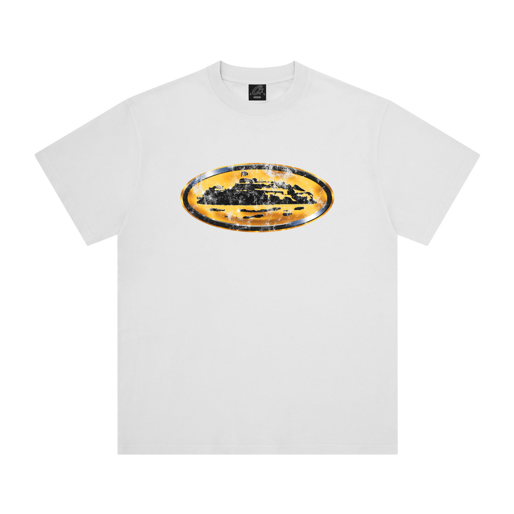 CORRODED ISLAND TEE [WHITE]
