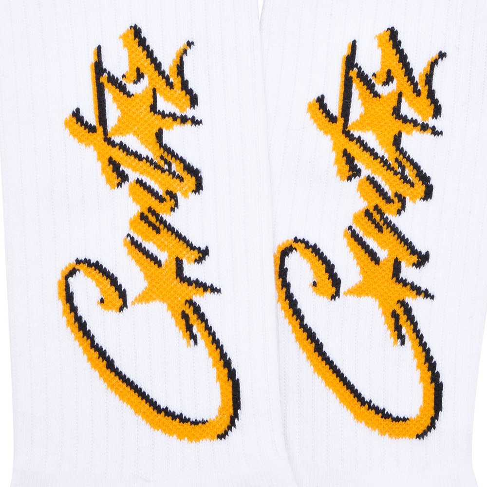 ALLSTARZ SOCKS [WHITE]