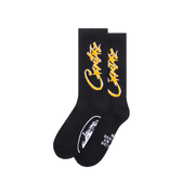 ALLSTARZ SOCKS [BLACK & YELLOW]